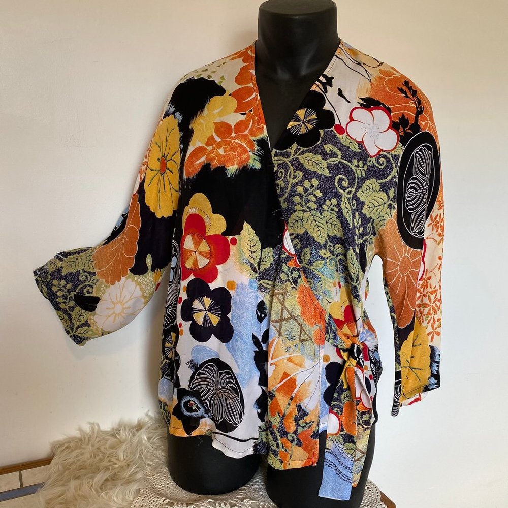 Chico's Silk Boho Blouse